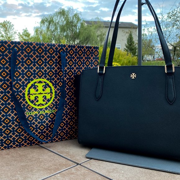 NWT Tory Burch Emerson Top Zip Tote - Picture 5 of 5